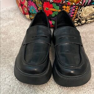 Classic Black Loafers